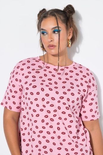 Moda za polnejše Majica kratkih rukava šireg kroja plus velikost, xxl, Ulla Popken in Johann Popken (JP1880)