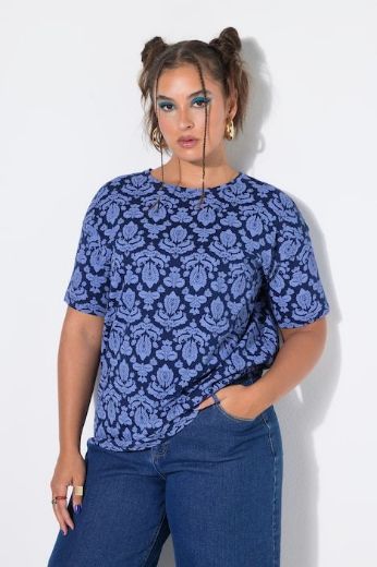 Moda za polnejše Majica kratkih rukava šireg kroja plus velikost, xxl, Ulla Popken in Johann Popken (JP1880)