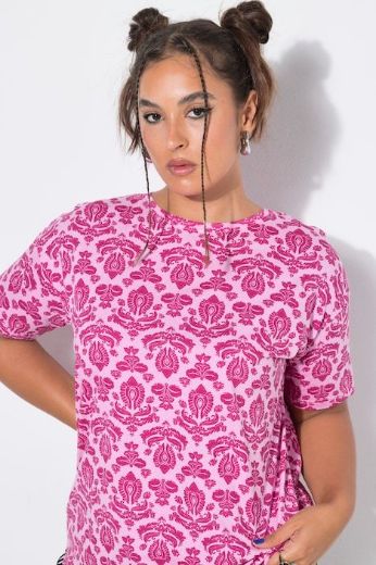 Moda za polnejše Majica kratkih rukava šireg kroja plus velikost, xxl, Ulla Popken in Johann Popken (JP1880)