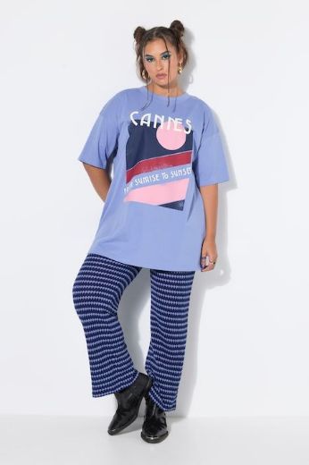 Moda za polnejše Majica kratkih rukava šireg kroja plus velikost, xxl, Ulla Popken in Johann Popken (JP1880)