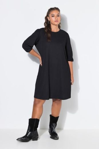 Moda za polnejše Haljina 3/4 rukava A kroja plus velikost, xxl, Ulla Popken in Johann Popken (JP1880)
