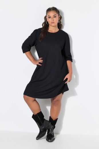 Moda za polnejše Haljina 3/4 rukava A kroja plus velikost, xxl, Ulla Popken in Johann Popken (JP1880)