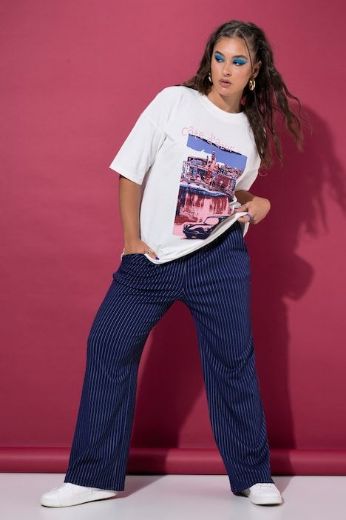 Moda za polnejše Majica kratkih rukava šireg kroja plus velikost, xxl, Ulla Popken in Johann Popken (JP1880)