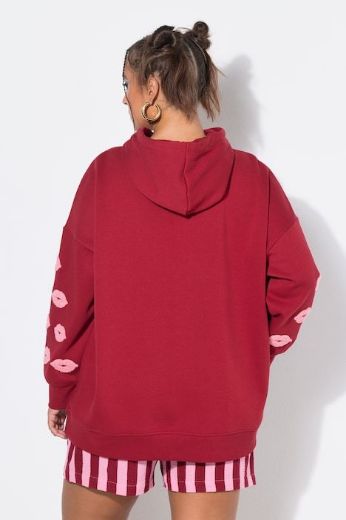 Moda za polnejše Majica dugih rukava s kapuljačom plus velikost, xxl, Ulla Popken in Johann Popken (JP1880)
