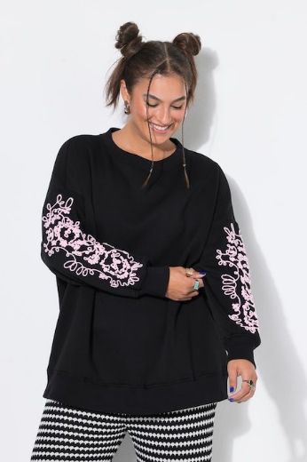 Moda za polnejše Majica dugih rukava šireg kroja plus velikost, xxl, Ulla Popken in Johann Popken (JP1880)
