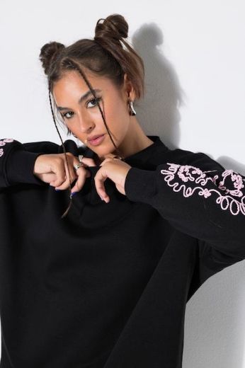 Moda za polnejše Majica dugih rukava šireg kroja plus velikost, xxl, Ulla Popken in Johann Popken (JP1880)