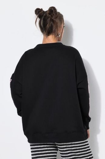 Moda za polnejše Majica dugih rukava šireg kroja plus velikost, xxl, Ulla Popken in Johann Popken (JP1880)
