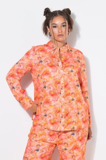 Moda za polnejše Košulja dugih rukava ravnog kroja plus velikost, xxl, Ulla Popken in Johann Popken (JP1880)
