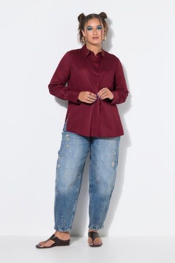 Moda za polnejše Košulja dugih rukava ravnog kroja plus velikost, xxl, Ulla Popken in Johann Popken (JP1880)