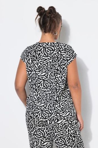 Moda za polnejše Majica kratkih rukava šireg kroja plus velikost, xxl, Ulla Popken in Johann Popken (JP1880)