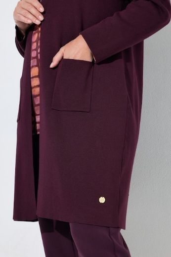 Moda za polnejše Kardigan dugi model s džepovima plus velikost, xxl, Ulla Popken in Johann Popken (JP1880)