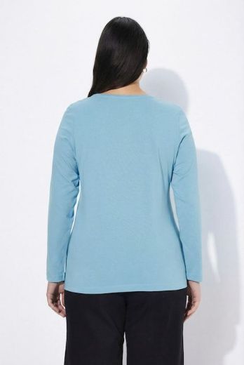Moda za polnejše Majica dugi rukavi okrugli izrez plus velikost, xxl, Ulla Popken in Johann Popken (JP1880)