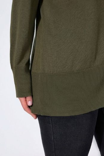 Moda za polnejše Kardigan klasični V ovratnik plus velikost, xxl, Ulla Popken in Johann Popken (JP1880)