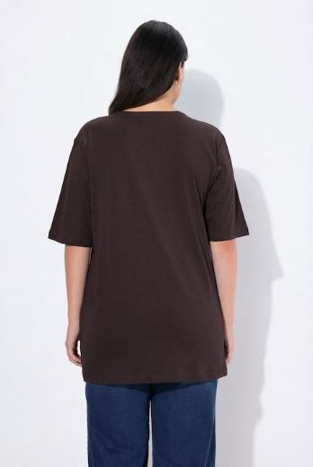 Moda za polnejše Majica V izrez Basic plus velikost, xxl, Ulla Popken in Johann Popken (JP1880)