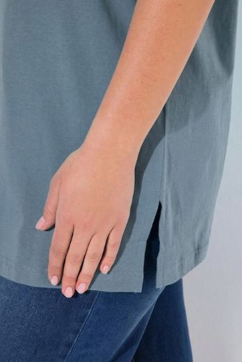 Moda za polnejše Majica V izrez Basic plus velikost, xxl, Ulla Popken in Johann Popken (JP1880)