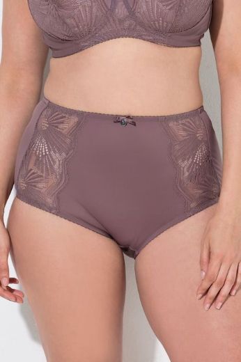 Moda za polnejše Gaćice maxi s dekorativnom čipkom plus velikost, xxl, Ulla Popken in Johann Popken (JP1880)