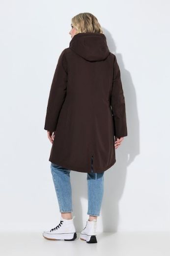 Moda za polnejše Jakna funkcionalna s kapuljačom plus velikost, xxl, Ulla Popken in Johann Popken (JP1880)