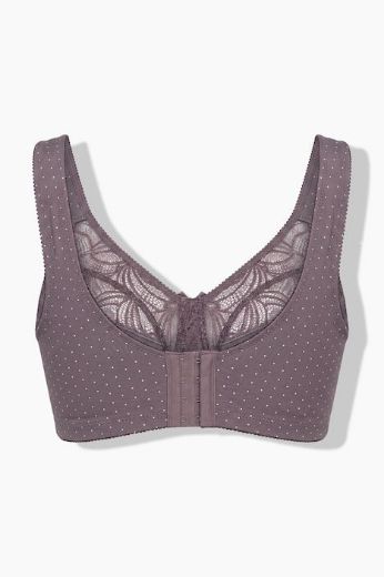 Moda za polnejše Grudnjak bez žice širih naramenica plus velikost, xxl, Ulla Popken in Johann Popken (JP1880)