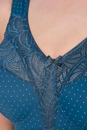 Moda za polnejše Grudnjak bez žice širih naramenica plus velikost, xxl, Ulla Popken in Johann Popken (JP1880)