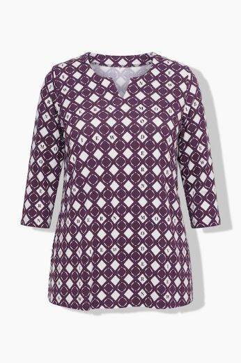 Moda za polnejše Majica 3/4 rukava plus velikost, xxl, Ulla Popken in Johann Popken (JP1880)