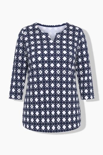 Moda za polnejše Majica 3/4 rukava plus velikost, xxl, Ulla Popken in Johann Popken (JP1880)