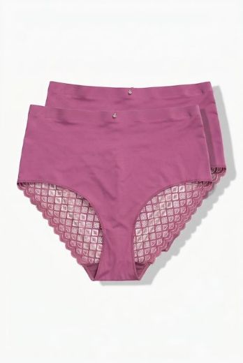 Moda za polnejše Gačice s dodatkom čipke 2 komada plus velikost, xxl, Ulla Popken in Johann Popken (JP1880)
