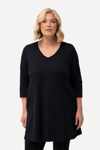 Moda za polnejše Majica 3/4 rukava dužeg A kroja plus velikost, xxl, Ulla Popken in Johann Popken (JP1880)