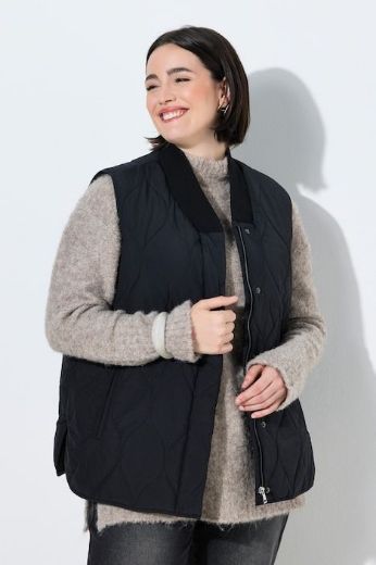 Moda za polnejše Prsluk prošiven vodoodbojan plus velikost, xxl, Ulla Popken in Johann Popken (JP1880)