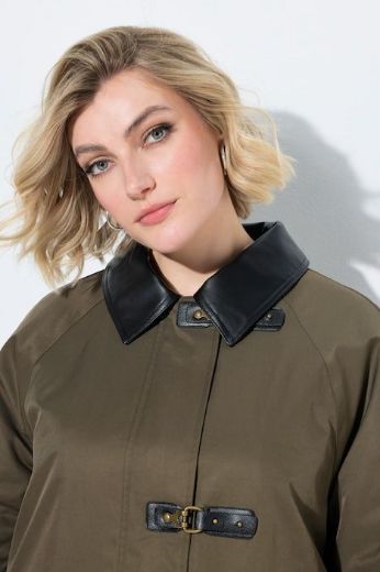 Moda za polnejše Jakna vodoodbojna A kroja s kragnom plus velikost, xxl, Ulla Popken in Johann Popken (JP1880)