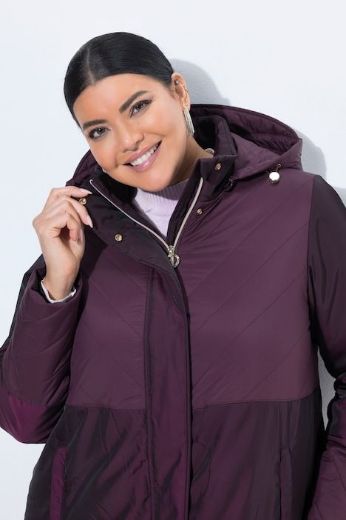 Moda za polnejše Kaput prošiven vodoodbojan s odvojivom kapuljačom plus velikost, xxl, Ulla Popken in Johann Popken (JP1880)