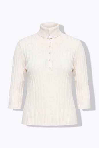 Moda za polnejše Pulover 3/4 rukava s dolčevita ovratnikom plus velikost, xxl, Ulla Popken in Johann Popken (JP1880)
