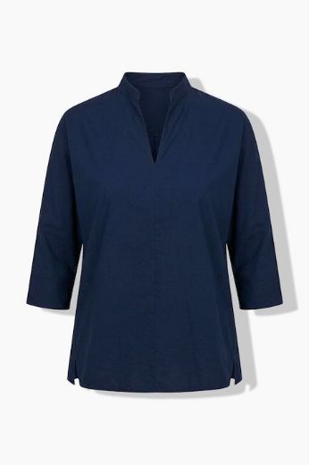 Moda za polnejše Bluza 3/4 rukava V izreza plus velikost, xxl, Ulla Popken in Johann Popken (JP1880)