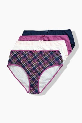 Moda za polnejše Gaćice midi 5 u paketu plus velikost, xxl, Ulla Popken in Johann Popken (JP1880)