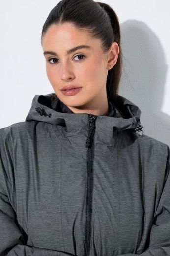 Moda za polnejše Jakna vodootporna s kapuljačom plus velikost, xxl, Ulla Popken in Johann Popken (JP1880)