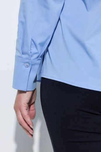 Moda za polnejše Bluza dugih rukava s kragnom i ukrasima plus velikost, xxl, Ulla Popken in Johann Popken (JP1880)