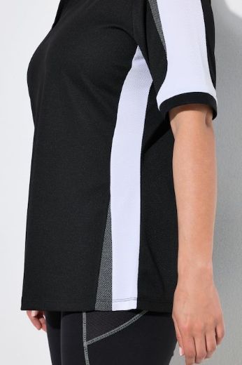 Moda za polnejše Majica polo kratkih rukava plus velikost, xxl, Ulla Popken in Johann Popken (JP1880)