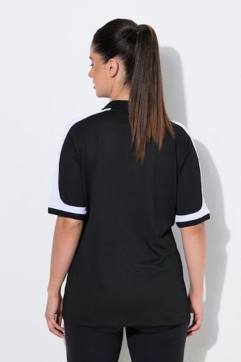 Moda za polnejše Majica polo kratkih rukava plus velikost, xxl, Ulla Popken in Johann Popken (JP1880)