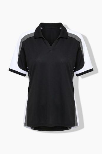 Moda za polnejše Majica polo kratkih rukava plus velikost, xxl, Ulla Popken in Johann Popken (JP1880)