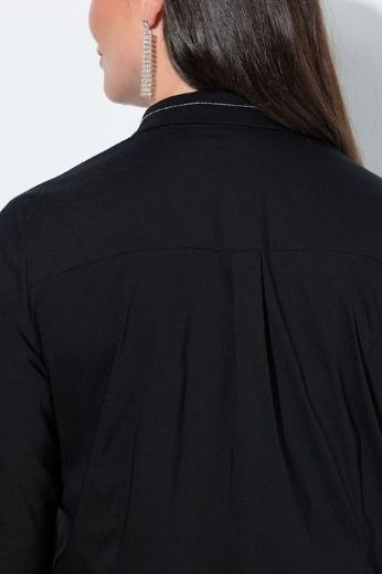 Moda za polnejše Bluza dugih rukava s kragnom i ukrasnim perlicama plus velikost, xxl, Ulla Popken in Johann Popken (JP1880)