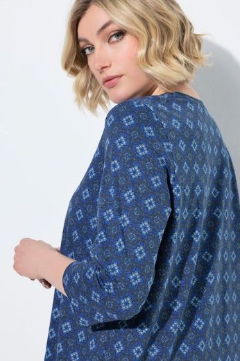 Moda za polnejše Majica 3/4 rukava A kroja okruglog izreza plus velikost, xxl, Ulla Popken in Johann Popken (JP1880)