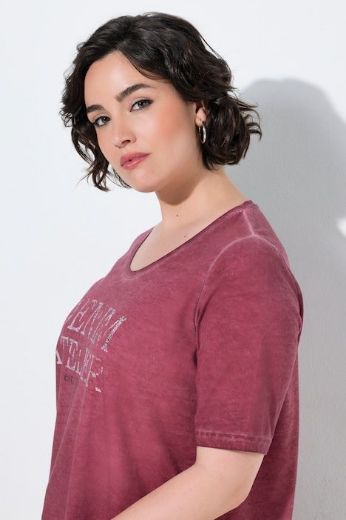 Moda za polnejše Majica kratkih rukava A kroj plus velikost, xxl, Ulla Popken in Johann Popken (JP1880)
