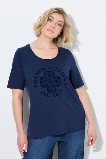 Moda za polnejše Majica kratkih rukava okruglog izreza s printom plus velikost, xxl, Ulla Popken in Johann Popken (JP1880)