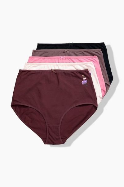 Slika Gaćice maxi 5 u paketu s cvjetnim motivom