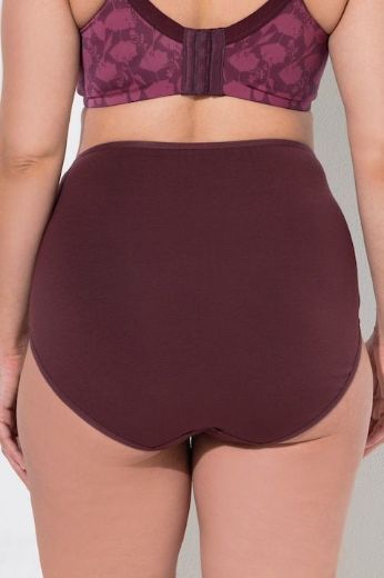 Moda za polnejše Gaćice maxi 5 u paketu s cvjetnim motivom plus velikost, xxl, Ulla Popken in Johann Popken (JP1880)