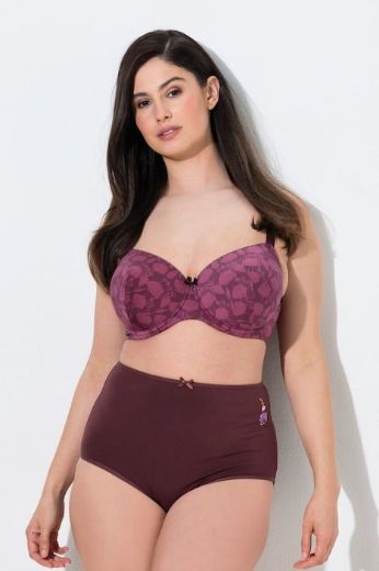 Moda za polnejše Gaćice maxi 5 u paketu s cvjetnim motivom plus velikost, xxl, Ulla Popken in Johann Popken (JP1880)
