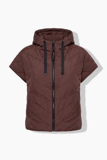 Moda za polnejše Prsluk prošiven šireg kroja s kapuljačom plus velikost, xxl, Ulla Popken in Johann Popken (JP1880)