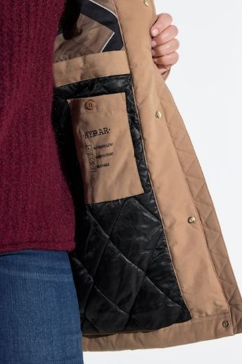 Moda za polnejše Parka vodootporna A kroja s kapuljačom i toplom podstavom plus velikost, xxl, Ulla Popken in Johann Popken (JP1880)