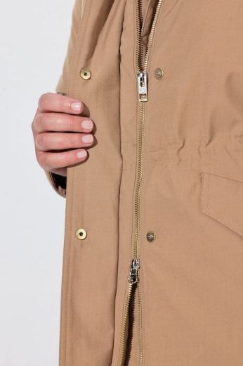 Moda za polnejše Parka vodootporna A kroja s kapuljačom i toplom podstavom plus velikost, xxl, Ulla Popken in Johann Popken (JP1880)