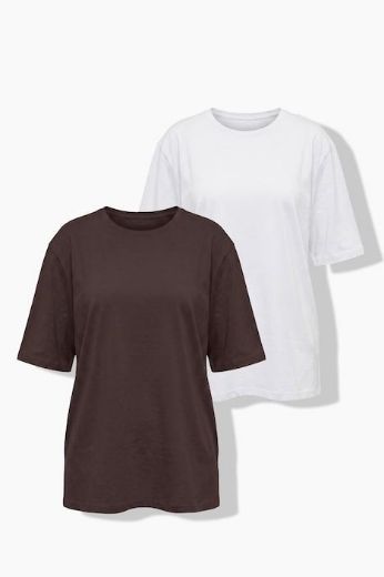 Moda za polnejše Majica kratkih rukava 2 u paketu plus velikost, xxl, Ulla Popken in Johann Popken (JP1880)