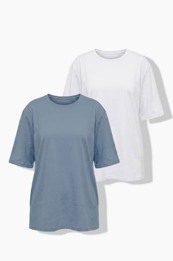Moda za polnejše Majica kratkih rukava 2 u paketu plus velikost, xxl, Ulla Popken in Johann Popken (JP1880)